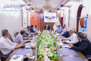 وزير النقل يترأس اجتماعاً موسعاً لهيئة الطيران المدني والأرصاد لمتابعة سير العمل بمشاريع الهيئة