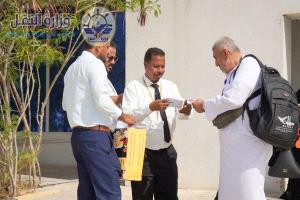 تدشين أولى رحلات تفويج حجاج بيت الله الحرام من مطار الريان الدولي إلى جدة