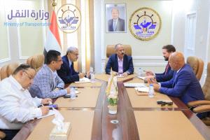 وزير النقل يبحث مع شركة فالار الامريكية ترتيبات المرحلة الثانية ل..
